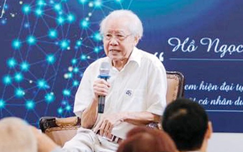 Giáo sư Hồ Ngọc Đại: Được làm nghề giáo là hạnh phúc