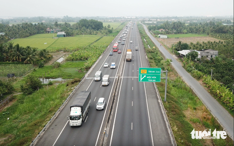Lập dự án mở rộng cao tốc TP.HCM - Trung Lương và Trung Lương - Mỹ Thuận