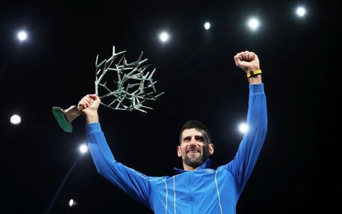 Djokovic lập kỷ lục ở Paris Masters