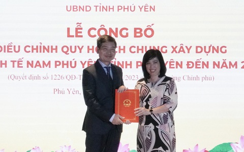 Thay đổi lớn nhất của điều chỉnh quy hoạch chung xây dựng Khu kinh tế Nam Phú Yên