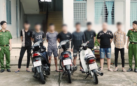Bắt 9 người gây ra hàng loạt vụ trộm, cướp tài sản ở miền Tây