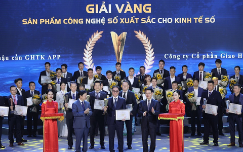 GHTK đạt giải vàng sản phẩm công nghệ số xuất sắc 2023