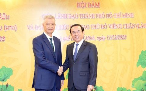 Bí thư Nguyễn Văn Nên: Những câu hỏi của các bạn Lào nhiều lần gợi mở cho TP.HCM