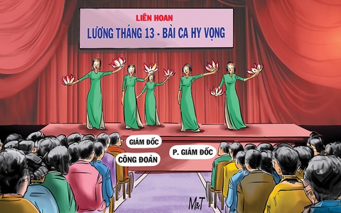 Nhân viên gợi ý khéo lãnh đạo về lương tháng 13