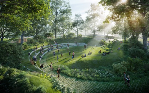 Không gian y đạo chăm sóc sức khỏe tại Ecovillage Saigon River