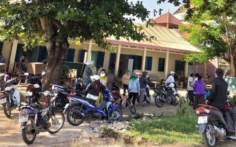 Quân đội Mỹ tài trợ xây 2 điểm trường tiểu học tại miền Trung