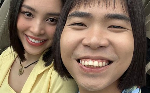 Ảnh vui sao Việt 20-2: Minh Dự nhận là 'yêu quái' bên Tiểu Vy