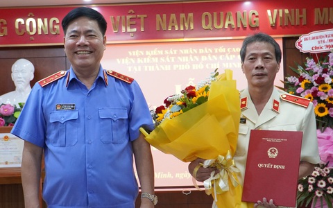 Ông Lê Xuân Hải làm phó viện trưởng Viện KSND cấp cao tại TP.HCM
