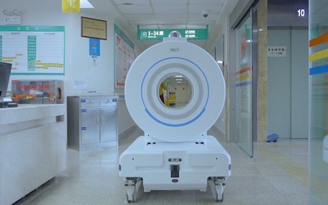 Máy chụp CT tự động 'đi' tận giường bệnh nhân