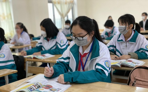 Học sinh lớp 12 Hà Nội sẽ làm bài kiểm tra khảo sát theo đề chung