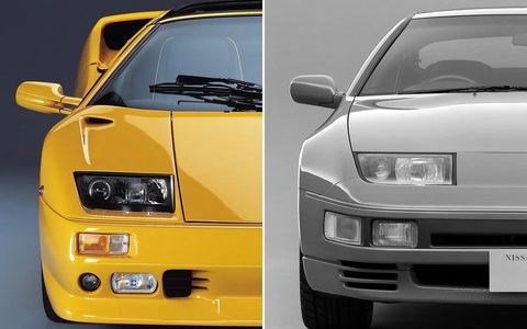 Loạt xe đắt tiền từng 'trộm' đèn pha từ xe giá rẻ: Lamborghini phải vay mượn thiết kế từ Nissan