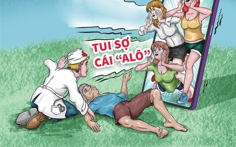 Nhập viện vì bị 'tra tấn' qua điện thoại