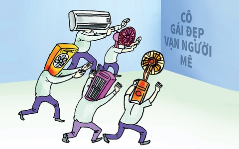 Cô gái đẹp vạn người mê