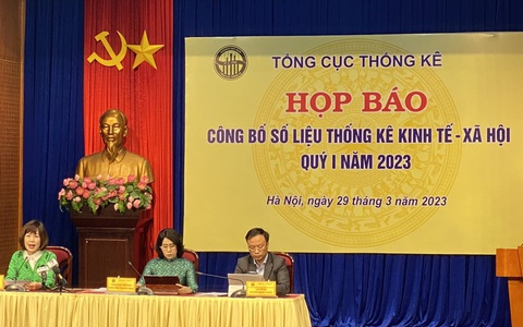 GDP quý 1 tăng 3,32%, nhưng khu vực công nghiệp và xây dựng suy giảm