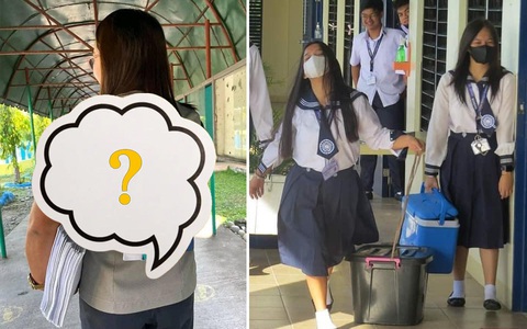 Trường tổ chức 'ngày không túi', 'trùm cuối' làm cười đau bụng!