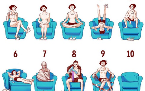 Bật mí tính cách của bạn qua tư thế ngồi
