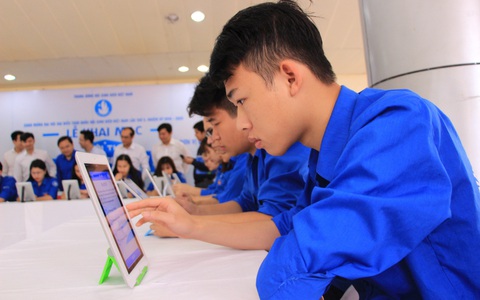 100% Hội sinh viên các cấp sử dụng app 'Đại hội Hội Sinh viên Việt Nam'