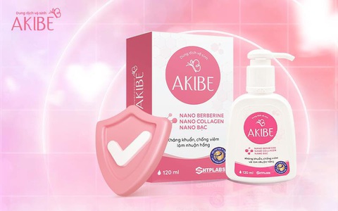 Dung dịch vệ sinh Akibe: Giải pháp hỗ trợ phòng ngừa viêm nhiễm