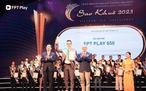 Bộ giải mã FPT Play 2022 được vinh danh giải pháp xuất sắc của ngành phần mềm