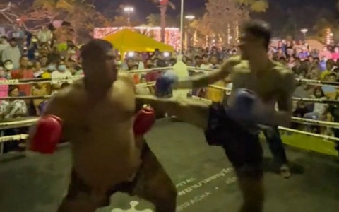 Video hài nhất tuần qua: Võ sĩ knock out vì màn 'so tài không cân ký'