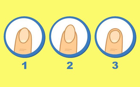 Kích cỡ móng tay tiết lộ nét tinh tế trong tính cách của bạn