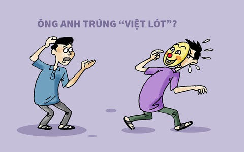 Chúc mừng ông anh trúng số