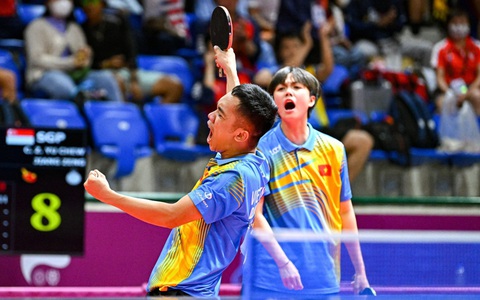 SEA Games thêm đẹp với bóng bàn
