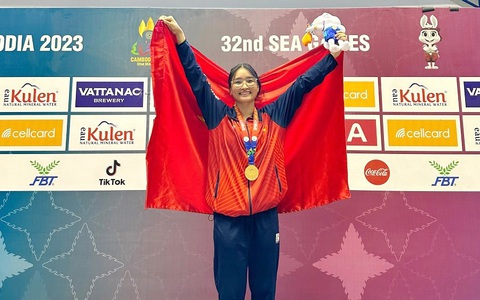 Cô gái Mường và 3 huy chương vàng ở SEA Games 32