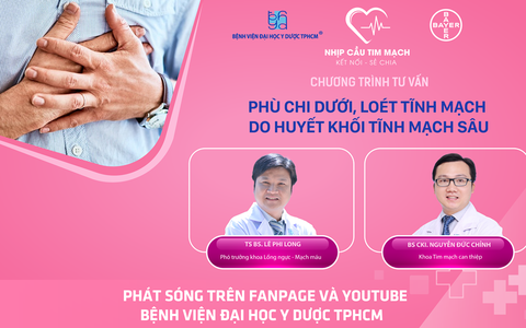 Chương trình tư vấn: phù chi dưới, loét tĩnh mạch do huyết khối tĩnh mạch sâu