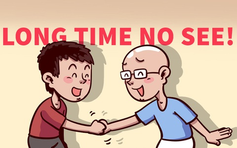 Bạn cũ lâu ngày không gặp