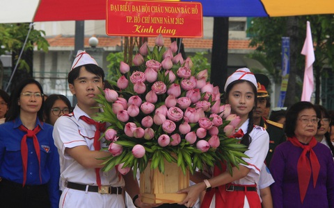 TP.HCM vinh danh 350 'măng non' Cháu ngoan Bác Hồ