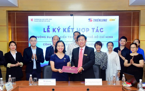 Trường Đại học Kiến Trúc hỗ trợ Tập đoàn Thiên Long nghiên cứu, thiết kế sản phẩm