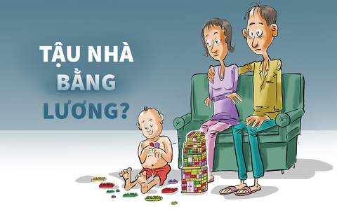Phấn khởi vì đến đời con đã tậu được nhà bằng lương
