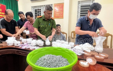 17.000 viên ma túy tổng hợp được máy bay vận chuyển về Hà Nội, chuyển phát vào Đồng Nai