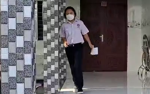 Quên giấy tờ, thí sinh được thiếu tá công an chở về lấy kịp giờ thi