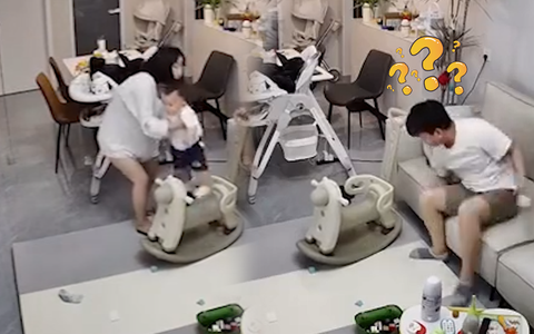 Bố bỉm sữa hoảng hốt tìm con vì mải mê chơi điện thoại