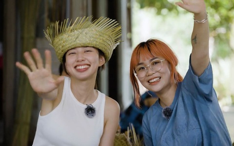 Hoa hậu Thùy Tiên lần đầu làm nông dân, 'tuyệt vọng' vì quá vất vả