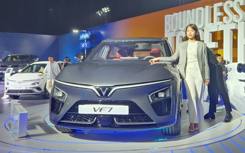 VinFast ra mắt ô tô điện VF 3, VF 6, VF 7