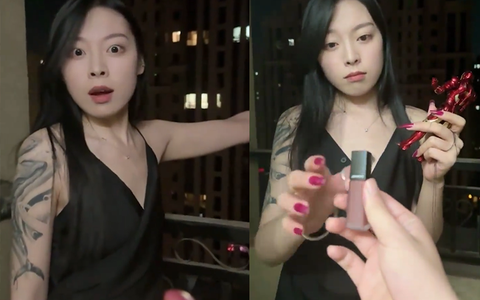 Thanh niên thở phào với màn 'thoát hiểm' trong gang tấc