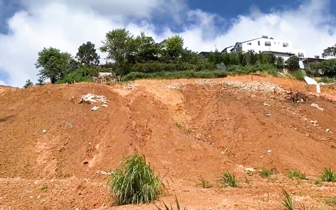Dừng thi công dự án Thung lũng hoa Đà Lạt  vì nguy cơ sạt lở sườn đồi