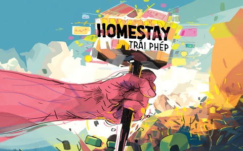 Homestay xẻ núi, bạt đồi