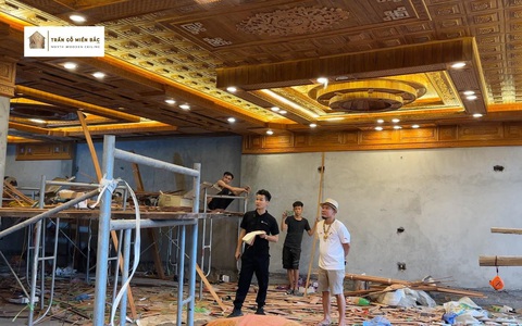 Cùng Trần Gỗ Miền Bắc tạo nên những tác phẩm xứng tầm cho ngôi nhà bạn