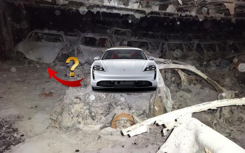 Bên trong tàu chở xe sang bị cháy: Nghi có xe điện Porsche, khoang trống đã ngăn cháy rộng hơn