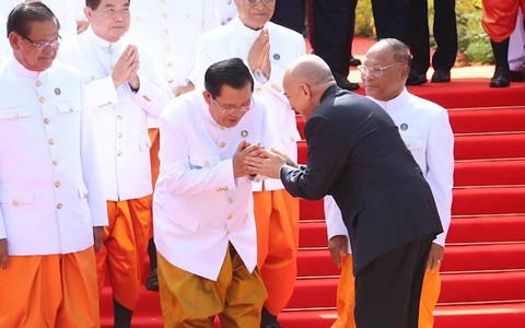 Quốc vương Norodom Sihamoni chủ trì kỳ họp đầu tiên Quốc hội khóa VII của Campuchia