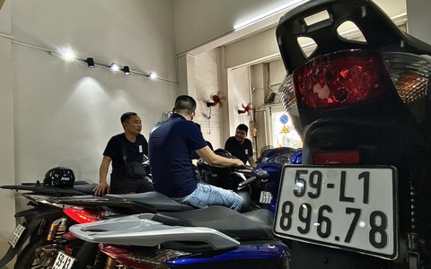 Thị trường xe biển số đẹp ở TP.HCM đại hạ giá