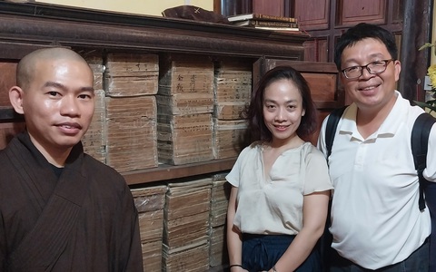 Kinh Phật 'Gia Hưng tạng' ở chùa Thập Tháp, Bình Định là độc nhất trên thế giới