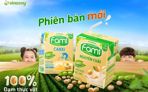 Có gì mới từ sữa đậu nành Fami phiên bản mới?