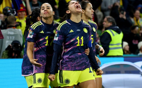 Colombia lần đầu tiên vào tứ kết World Cup nữ