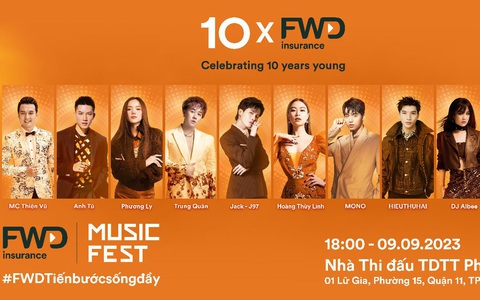 Sự kiện âm nhạc FWD Music Fest 2023 có gì đặc biệt?