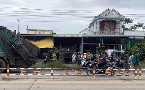 Tạm giữ tài xế xe chở rác vượt ẩu, cán chết học sinh lớp 1